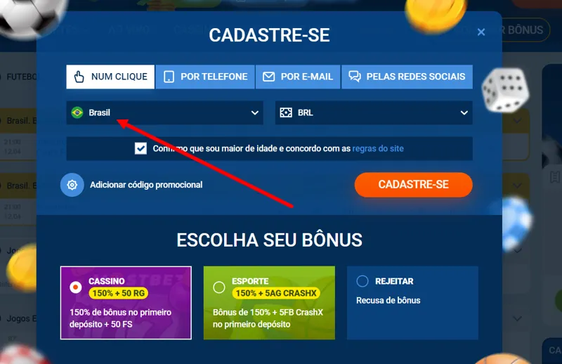 Cadastro na MostBet para jogadores brasileiros