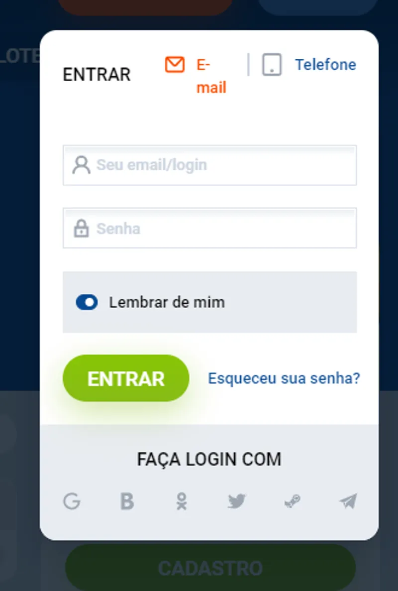 Como fazer login no site MostBet