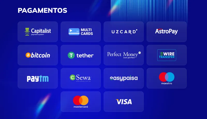 Métodos para reabastecer a conta do jogo e sacar ganhos da MostBet