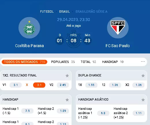 Apostas em esportes na Mostbet